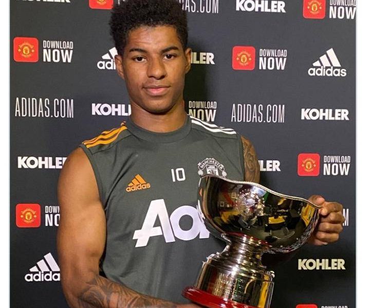 Marcus Rashford wins PFA Merit Award for his battle ...