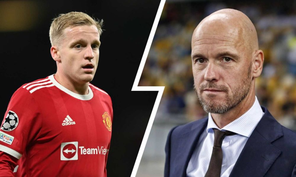 Erik Ten Hag confirms Donny Van De Beek's best position at United