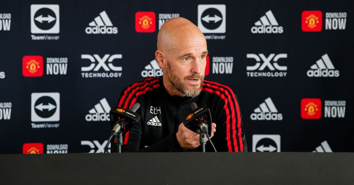 Erik Ten Hag in pre-match Press conference