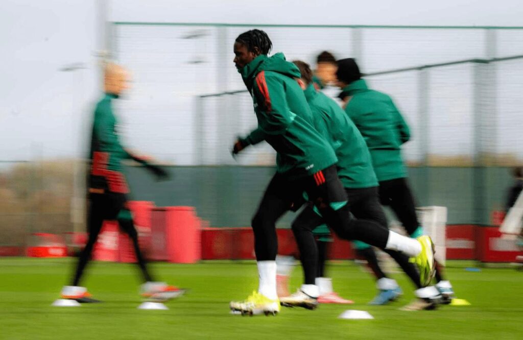 Manchester Training session