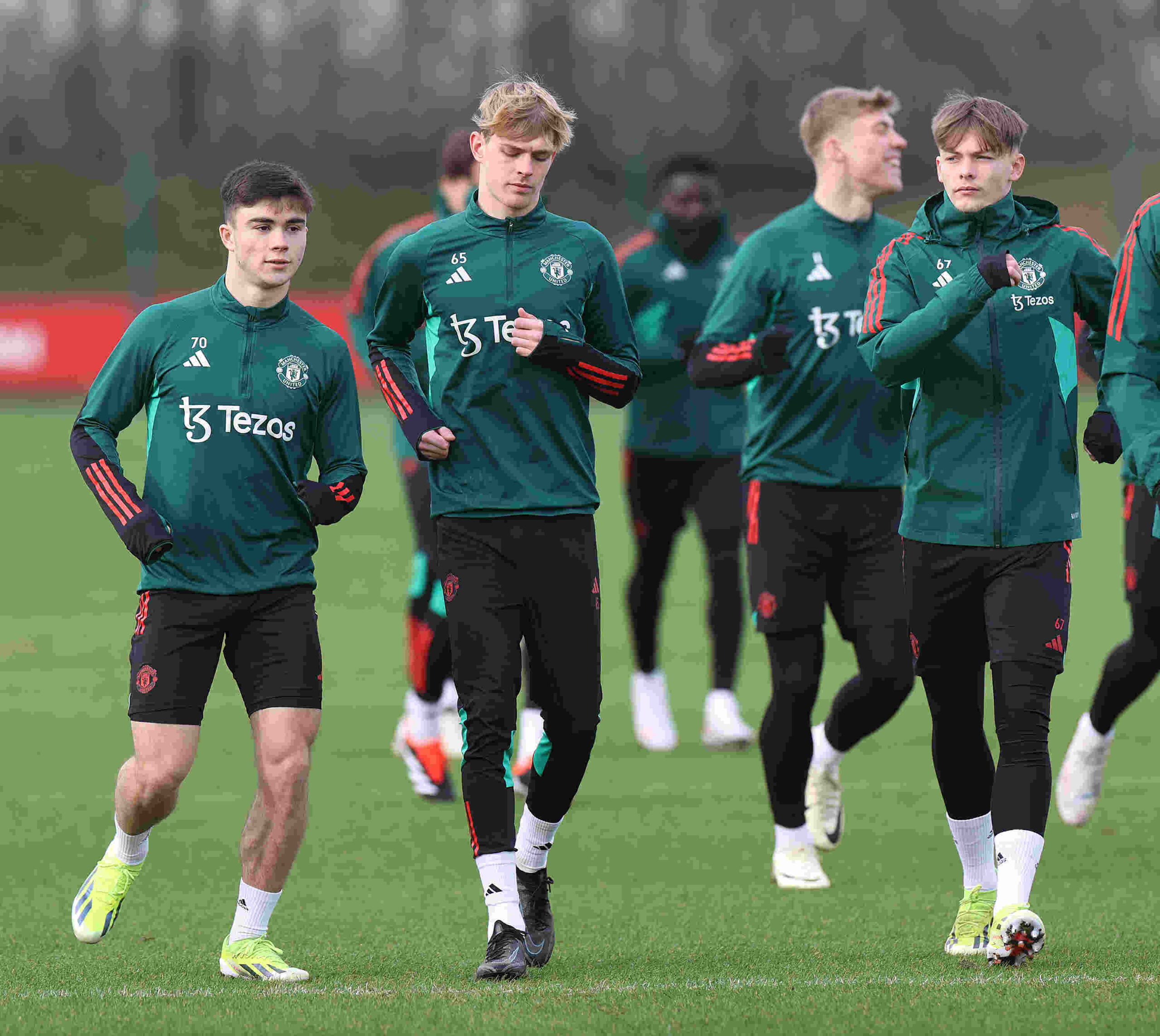 Manchester United academy players